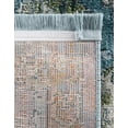 thumbnail image 6 of Unique Loom Baracoa Collection Area Rug - Coppelia (2' x 8' Runner Light Blue/Blue), 6 of 6