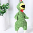 thumbnail image 2 of Dog Dog Squeaky Toy Soft Teeth Cleaning Interactive Chicken Shape Stuffed Puppy Chewing Toy for Large Dog, 2 of 5