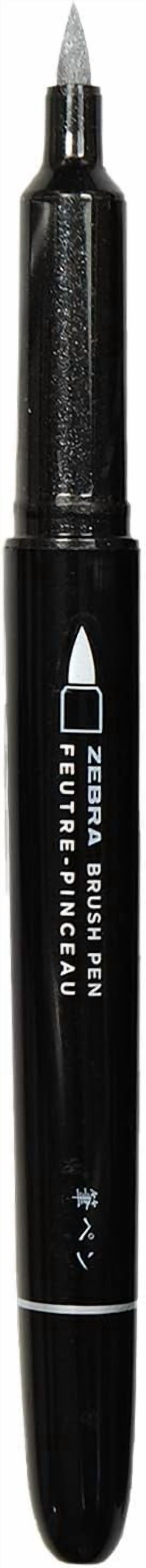 JJEAN-, Metallic Brush Pens, Assorted Metallic Ink Colors, Medium Brush Tip Mimics Artist‘s Paint Brush for Calligraphy, Acid-Free Ink for Light and Dark Paper, 7-Pack (01607)
