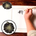thumbnail image 5 of Copper Ink Dish Plate Lotus-leaf Frogs Inkwell Dish Decorative Inkstone Ornament, 5 of 5