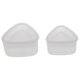 thumbnail image 1 of Piezas de moldes triangulares shaofei para sushi marco para bolas de arroz onigiri color blanco 7,7 x 4,5 cm, 1 of 5