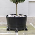 thumbnail image 4 of Statue de Chien Support de Pot de Fleurs en Résine Respirant Outil de Jardin Design Animal pour Famille, 4 of 10