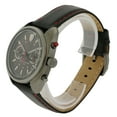 thumbnail image 3 of Ferrari 830209 Men's Formula Sportiva Grey Dial Black Leather Strap Chronograph Watch, 3 of 3