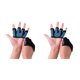 thumbnail image 3 of Naiovety Guantes antideslizantes para levantamiento de pesas, pinzas de mano transpirables para medio dedo, Protector de palma para gimnasio HW2839-09 2piezas Naiovety CBP013811, 3 of 5