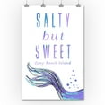 thumbnail image 3 of Long Beach Island, New Jersey, Salty But Sweet, Mermaid Tale (36x54 Giclee Gallery Art Print, Vivid Textured Wall Decor), 3 of 3