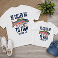 thumbnail image 2 of He Called Me To Fish Matthew 4:19 Matching Shirts, Christian Fishing Shirt, Father Son Fishing Outfit, Faith Based Father's Day Gift, 2 of 7