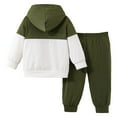 thumbnail image 5 of KEXE Boy Clothes Size 8 2T Boys Clothes Fall/ Winter Toddler Boy Clothes Shirt - 2 Piece Outfit Toddler Sweatpants Set, 5 of 8