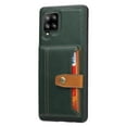 thumbnail image 2 of SaniMore for Samsung Galaxy A42 5G Case, PU Leather Shockproof Inner Shell with Wallet Card Slots Flip Kickstand Shockproof Retro Anti-scractch Drop-resistant Shell for Samsung A42 5G - Green, 2 of 6