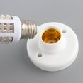 thumbnail image 3 of Useful E27 Round Plastic Base Screw Light Bulb Lamp Socket Holder White E27 Base Lamp Socket Popular Lamp Holder, 3 of 9