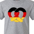 thumbnail image 4 of Inktastic German Flag in Pretzel Shape Youth T-Shirt, 4 of 5