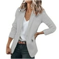 thumbnail image 2 of Puntoco Chaqueta de manga larga ligera para mujer, abrigo delgado, chaquetas largas Puntoco Puntoco-1, 2 of 4