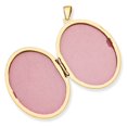 thumbnail image 2 of 14K Yellow Gold 31mm Oval Scroll Locket, 2 of 3