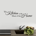 thumbnail image 3 of Vadktai The Kitchen is The Heart of The Home Vinyl Wall Decal Art Letters Kitchen Decals Home Decor, 3 of 3