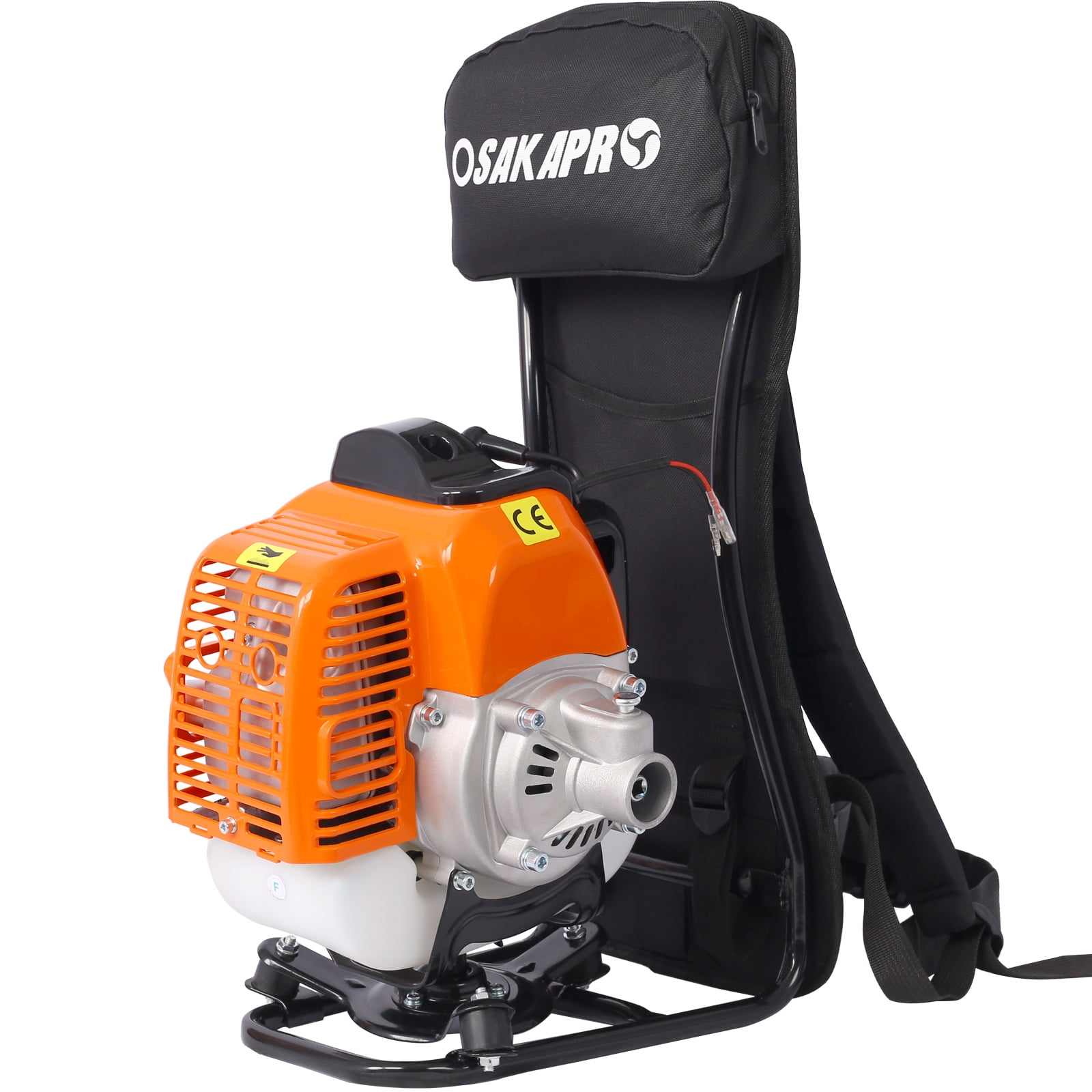 52CC 2-Cycle Gas Powered Weed Eater, iRerts Backpack 4 in 1 Multi-Functional String Trimmer with Gas Pole Saw, Hedge Trimmer, Grass Trimmer, Brush Cutter, Lawn Trimmer for Grass Garden Yard