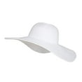 thumbnail image 3 of Women's Wide Brim Sun Hat - UV Protection Floppy Straw Sunhat Summer Beach Vacation Essentials 7 1/4, 3 of 7