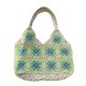 thumbnail image 2 of Bolsa casual de playa de moda con asa superior con costura de flores para mujeres niñas Ehuebsd Para estrenar, 2 of 4