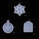 thumbnail image 2 of de de Fundición de Resina con Colgante de Navidad de Silicona de 3 Piezas, Regalo único Baoblaze Moldes de resina temática de vacaciones, 2 of 8