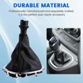 thumbnail image 5 of Car Shift Knob Dustproof Boot Gear Lever PU Leather Protective Cover for Renault Trafic III for Opel Vivaro for Fiat, 5 of 5