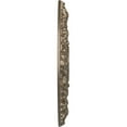 thumbnail image 4 of Ekena Millwork 18"OD x 3 1/2"ID x 1 1/2"P Rose Ceiling Medallion (Fits Canopies up to 7 1/4"), Hand-Painted Warm Silver, 4 of 6