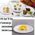 thumbnail image 1 of Paper Plates Uncoated, Disposable Dessert Plates Paper Plate Bulk, White, 1 of 7