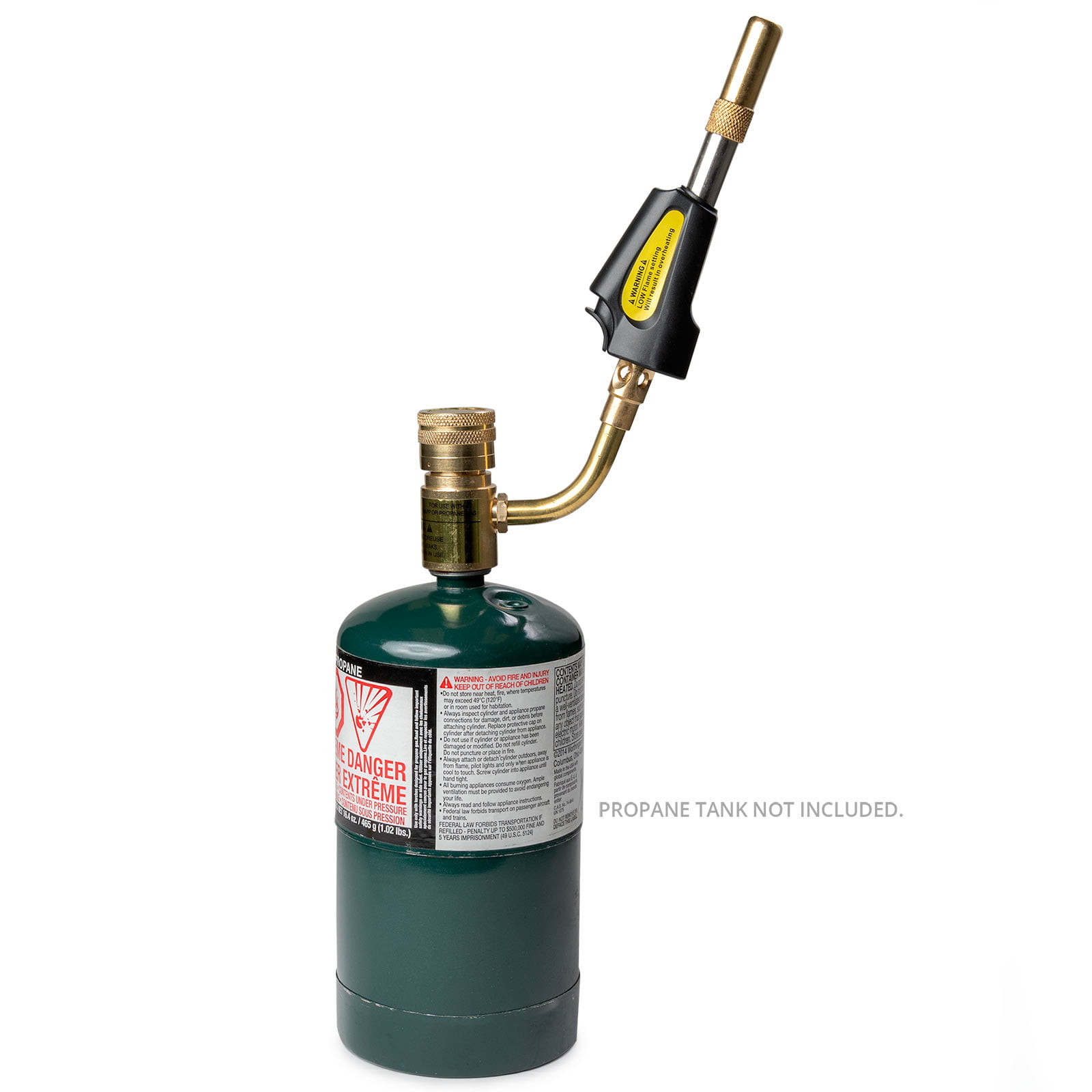 SWIVEL 360 DEGREE HAND TORCH SUITS MAPP GAS CYLINDERS T-B 