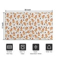 thumbnail image 5 of White Christmas Gingerbread Man Pattern Door Rugs,Washable Non Slip Door Mats Indoor,Decorative Door Mats,Entry Mat Indoor for Entrance,Bedroom,Kitchen,Bathroom,17"x30", 5 of 6