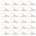 thumbnail image 6 of FRCOLOR 150 pcs  Curtain Rings with Clips Iron Curtain Clip Rings Metal Curtain Ring Clips, 6 of 8