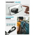 thumbnail image 5 of SUPCASE for Apple AirPods Pro 3 Case with Lock & Carabiner, [IP68 Waterproof] [Military-Grade Protection] [Supports Wireless Charging] Anti-Scratch Hard Shell Cover for AirPods Pro 3rd Gen, Black, 5 of 6