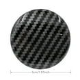 thumbnail image 2 of Fiber Rubber Wheel Label Black Fiber Wheel Cap, 2 of 5