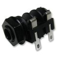 thumbnail image 1 of NEUTRIK - 1/4" Jack Socket, 2 Pole, Unswitched, Full Nose, 2 Pack, 1 of 1