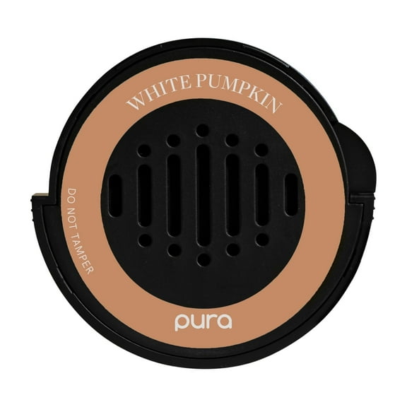 Pura Car Scent Refill - Fragrance for Pura Car Diffuser - Clean & Safe Luxury Diffuser Scent - Long-Lasting Fragrance for 30 Days of Aroma - Must-Have - White Pumpkin