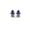 Rose, variant on Pure Elegance 14K Yellow Gold Over 925 Silver Round Cut 1.75 Ct Blue Sapphire Birthstone Hoop Earring Anniversary Gift For Women