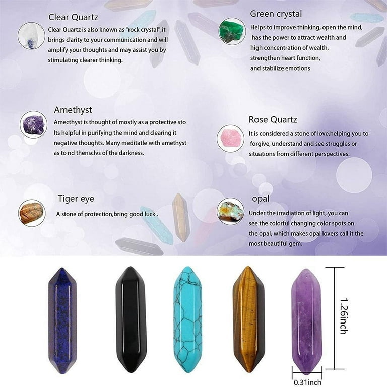 Up To 77% Off on 14 Pcs Set Chakra Crystals an