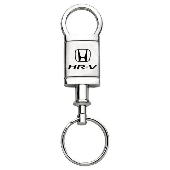 Honda HR-V Satin Chrome Valet Key Chain (Silver)