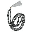 thumbnail image 2 of Silver Hematite Mala Beads 108 Buddhist Prayer Beads Japamala, 2 of 5