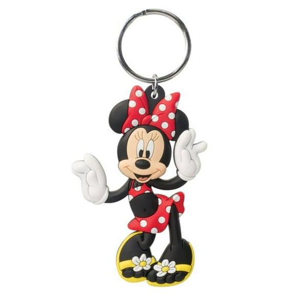 Minnie Mouse Soft Touch PVC Keychain