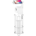 thumbnail image 1 of WRXMIJNHGSA Rack Under $30 Modern Style Toilet Paper Holder With Dispenser Standing Bathroom Storage Accessory, 1 of 8