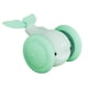 thumbnail image 3 of Juguete para gatos con forma de ballena para gatos de interior con luces LED, automático e interactivo. Verde, 3 of 9