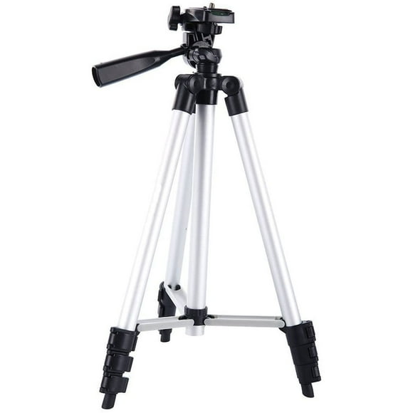 Adjustable Multi-function Universal Aluminum Alloy Tripod Stand,Smartphone Mount for Samsung and Other Brands Smartphones SLIVER
