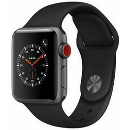 Apple Watch Series 3 GPS Space Gray - 38mm - Black Sport