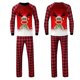thumbnail image 5 of Conjuntos de pijamas a juego para la familia, camisetas con estampado de alce navideño de manga larga y pantalones con estampado a cuadros, ropa de dormir para el hogar de otoño, ropa de Navidad, 5 of 5