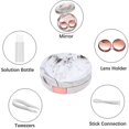 thumbnail image 3 of Estuche para lentes de contacto, caja de almacenamiento para lentes de contacto para viajes, hogar, 3 of 5