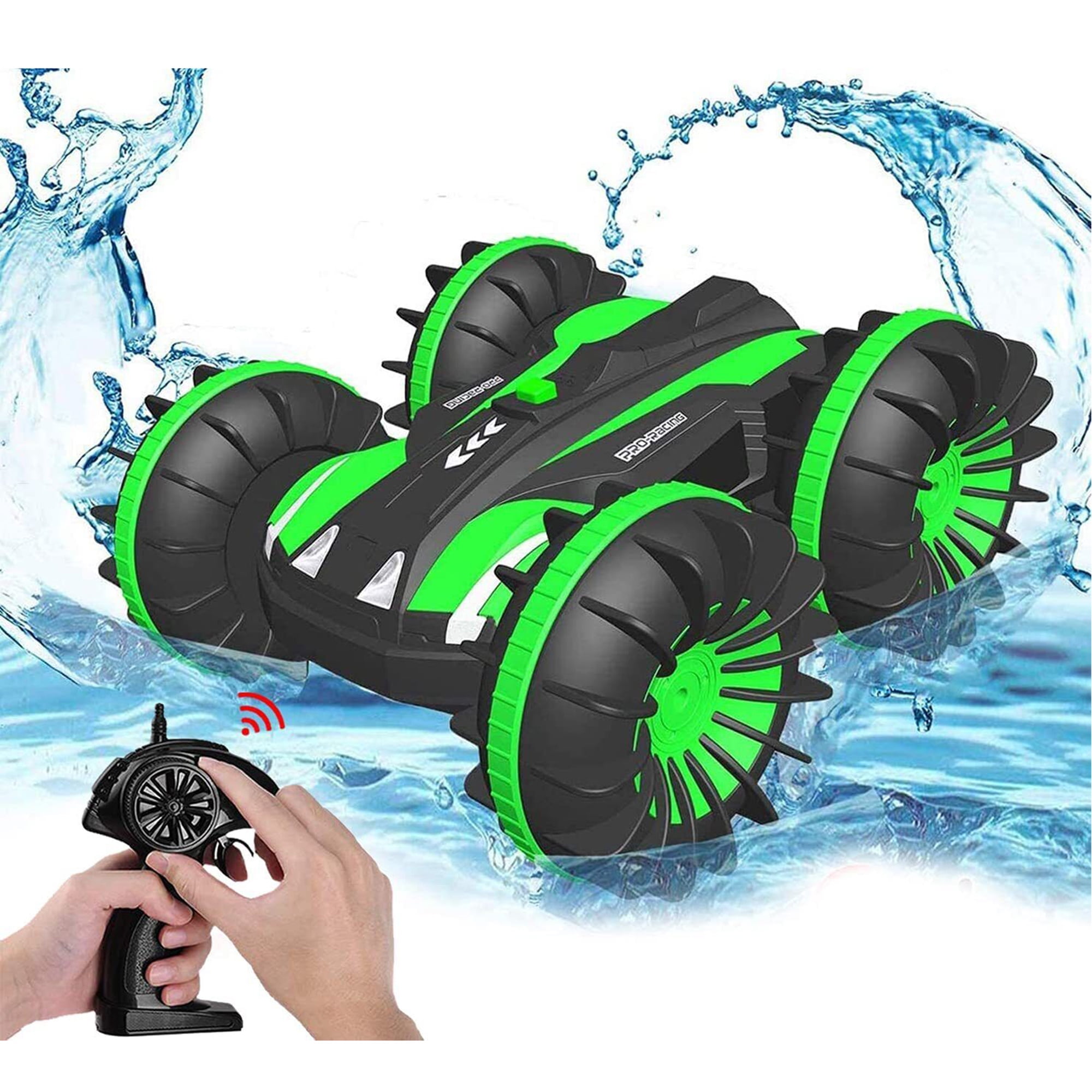YouLoveIt Amphibious Remote Control Car Boat for Kids RC Car Monster