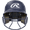 NAVY, variant on Rawlings Mach Hi-Viz 1-Tone Batting Helmet with Attached Face Guard - Matte | Navy | Senior