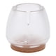 thumbnail image 4 of 16 piezas/paquete de tapas redondas para patas de muebles, mesas, sillas, protectores de suelo (transparentes), 4 of 7