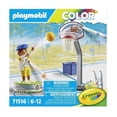 thumbnail image 4 of Set de Juego Playmobil Color Skater with Basketball 20 Piezas, 4 of 4