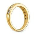 thumbnail image 6 of 14K Yellow Gold Diamond, Lab Grown Round Ring Band, 6 of 6