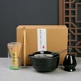 thumbnail image 2 of Clearance! Premium Matcha Tea Set with Whisk Ceramic Bowl & Holder – Matcha Making Kit for Traditional Japanese Tea – Ideal Matcha Set for Beginners and Cooking Utensils,Black, 2 of 6