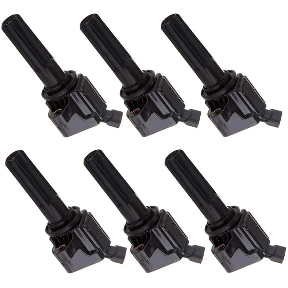 SCITOO 100% New 6pcs Ignition Coil Set Compatible with Hummer GMC Saab Buick Chev-y 2006-2012 Automobiles Fit for OE: UF497 C1558