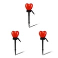 thumbnail image 2 of Wosthever Jardín IPX5 Impermeable Luz de estaca con energía solar Patio delantero exterior Lámpara LED en forma de corazón Encendido / apagado Type1 NO1 Wosthever CBP164244, 2 of 6